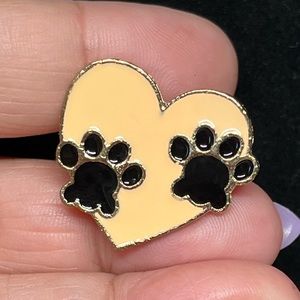 Rescue dog shelter/animal lover lapel pin -enamel NWOT